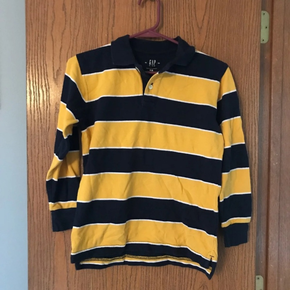 Gap Rugby Stripe Polo, size 8